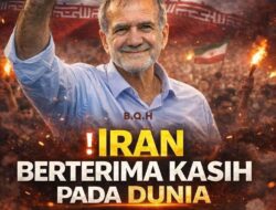 Presiden Iran Masoud Pezeshkian Ucapkan Terima Kasih kepada Pendukung Iran di Seluruh Dunia..!
