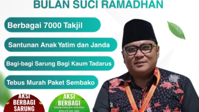 Yayasan Intan Mutia Tebar Kepedulian di Bulan Ramadhan, Ribuan Paket Takjil dan Bantuan Sosial Disalurkan Bersama BNPM
