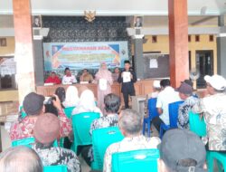 Penetapan Nomor Urut Calon Kepala Desa PAW Kalicilik Berlangsung Khidmat