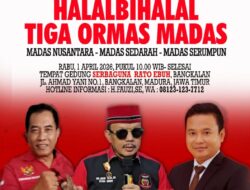 Tiga Ormas Madas Gelar Halalbihalal Sekaligus Launching Bamus Madura