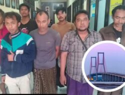 Aksi pencurian Jembatan Suramadu kembali terjadi.