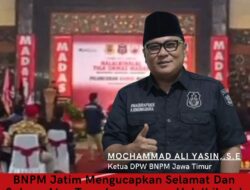 DPW BNPM Jatim Timur Mengucapkan selamat dan Sukses Terselenggaranya Halalbihalal Tiga Madas