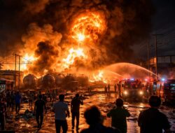Ledakan dan Kebakaran SPBE Cimuning Bekasi