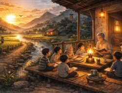 Lampu yang Menyala Siang Hari