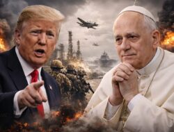 Ketegangan Trump dan Paus dalam Bayang Perang Iran