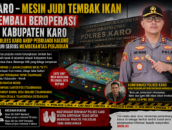 Mesin Judi Tembak Ikan Kembali Marak di Karo, Publik Soroti Ketegasan Aparat