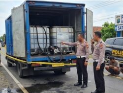 Tumpahan Solar Meneror Arosbaya: Polisi Ringkus Truk ‘Siluman’ Bermuatan 5 Ton Solar Ilegal!