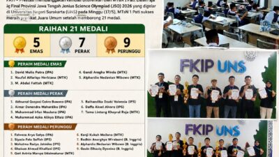 MTsN 1 Pati Borong 21 Medali, Sabet Juara Umum JSO Jawa Tengah 2026