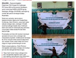 Kades Sumberejo Tampil Memukau dengan Atraksi Pencak Silat Macan Putih di Pelantikan Fatayat NU Gedangan