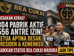304 Pabrik Rokok Aktif, 556 Antre Izin! Ketua APTMA Desak Presiden dan Kemenkeu Naikkan Status Bea Cukai Madura Jadi Tipe B