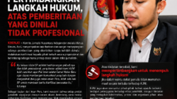 KJNI Pertimbangkan Langkah Hukum, Atas Pemberitaan Yang Dinilai Tidak Profesional