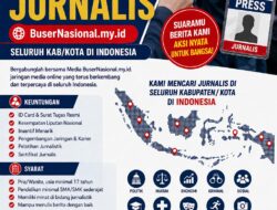 Lowongan kerja jurnalistik Media Online BUSERNASIONAL