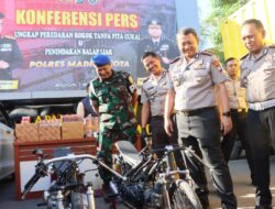 Polres Madiun Kota Gagalkan Aksi Balap Liar di Jiwan