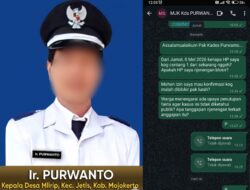 Kasus Dugaan Pencabulan Anak, Kades Mlirip di Konfirmasi, Gercep “Blokir Whatsap Wartawan”???