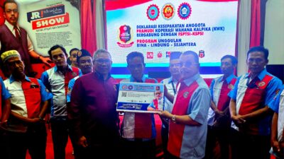 4.000 Pramudi KWK Jakarta Bergabung di FSPTSI-KSPSI Pimpinan Jusuf Rizal. Siapkan Beasiswa Bagi Pengemudi