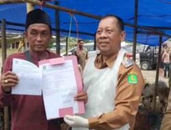 Turun Langsung Ke Bawah, DKPP Pertanian Sumenep Pastikan Hewan Kurban Sehat dan Layak Jual