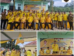 Dr Darlian Pone Lantik Ketua PK Terpilih Hasil Muscam Partai Golkar Negeri Agung