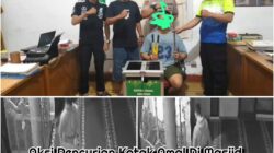 Polsek Lawang Ungkap Kasus Pencurian Kotak Amal Masjid di Sidodadi, Pelaku Diamankan Unit Reskrim
