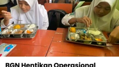 Lalai Standar Operasional, BGN Segel 4 Dapur Program Makan Bergizi Gratis di Bangkalan