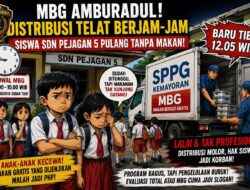 MBG Amburadul, Distribusi SPPG Kemayoran Telat Berjam-Jam, Siswa SDN Pejagan 5 Pulang Tanpa Makan