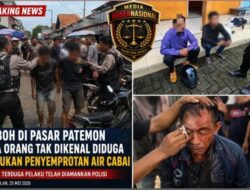 Heboh Aksi Penyemprotan Cairan Cabai ke Wajah Warga di Pasar Patemon, Bangkalan