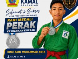 SMK Negeri 1 Kamal Bulan Mei Panen Prestasi, Siswa Raih Medali Perak Kejuaraan Kurash