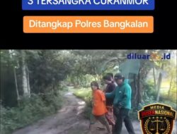 3 Tersangka Curanmor Dibekuk Satreskrim Polres Bangkalan, Satu Pelaku Masih Buron