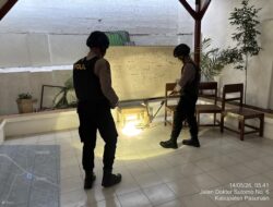 Polres Pasuruan Sterilisasi Gereja Tingkatkan Pengamanan Ibadah Kenaikan Isa Almasih berjalan Aman