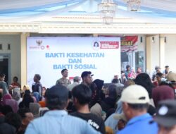 Polri Untuk Masyarakat : Polda Jatim Gelar Baksos dan Bakkes untuk Ribuan Warga di Nganjuk