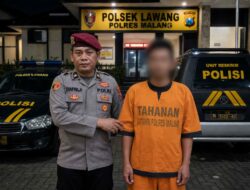 Polsek Lawang Ungkap Kasus Penganiayaan, Pelaku Diamankan Usai Bacok Korban dengan Caluk