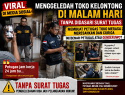 Diduga “Bea Cukai Genderuwo” Berkeliaran? Warung Kelontong di Balaraja Digerebek Malam Hari Tanpa Surat Tugas