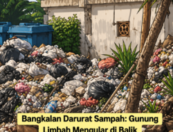 Bangkalan Darurat Sampah: Gunung Limbah Mengular di Balik Kemegahan Bangkalan Plaza