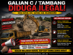 Diduga Aktivitas Pertambangan Ilegal di Bojonegoro Semakin Merajalela, Warga Desak Penindakan Tegas
