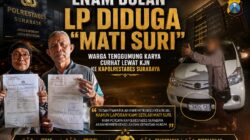 Enam Bulan LP Diduga “Mati Suri”?, Warga Tenggumung Karya Curhat Lewat KJN ke Kapolrestabes Surabaya