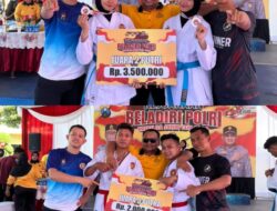 BRAVO” Peserta Beladiri Polres Ngawi Raih Dua Medali di Kejuaraan Beladiri Polri Kapolda Jatim Cup 2026