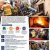 TIGA RUMAH HANGUS TERBAKAR DI WONOKROMO, PETUGAS BERJIBAKU TAKLUKKAN API DI AKSES GANG SEMPIT