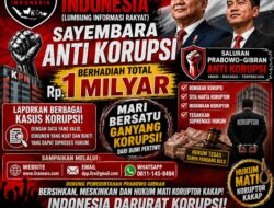 LSM LIRA Buat Sayembara Anti Korupsi Berhadiah Total RP.1 milyar Bantu Prabowo-Gibran