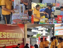 BRAVO” Semarak HUT ke-80 Bhayangkara, Polres Pelabuhan Tanjung Perak Gelar Bakti Kesehatan hingga Bazar Murah