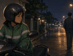 Cerpen: Perjalanan Sunyi di Balik Helm Retak