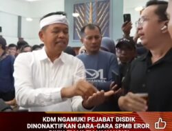 KDM Murka! Aplikasi SPMB Bermasalah, Pejabat Disdik Jabar Dinonaktifkan