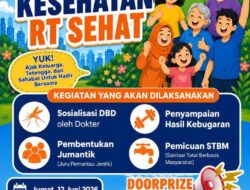 Dinkes Kota Batu Gelar Sosialisasi “RT Sehat”, Warga Temas Diajak Hidup Lebih Sehat dan Siaga DBD