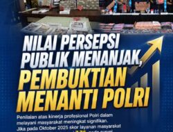 Persepsi Publik Terhadap Polri Terus Merangkak Naik, Tantangan Pembuktian Kini Menanti