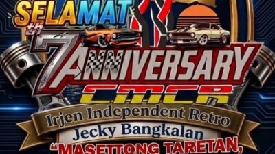 Irjen Independen Retro Jecky Bangkalan Ucapkan Selamat Hari Jadi ke-7 CMCR Madura