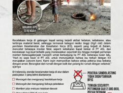 K3 di Galangan Kapal Disorot Tajam, Busernasional Desak Audit Menyeluruh PT Bensantoso dan PT Gapura ​