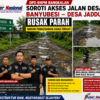 DPD BNPM Bangkalan Soroti Kerusakan Parah Jalan Penghubung Banyubesi–Jaddung, Minta Dinas Terkait Segera Bertindak