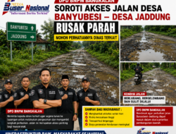 DPD BNPM Bangkalan Soroti Kerusakan Parah Jalan Penghubung Banyubesi–Jaddung, Minta Dinas Terkait Segera Bertindak