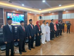 Bupati Saleh Asnawi Lantik 12 Pejabat Administrator dan Pengawas