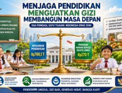 MENJAGA PENDIDIKAN MENGUATKAN GIZI MEMBANGUN MASA DEPAN