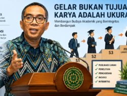 Gelar Jabatan Integritas Menjadi Ukuran Akademik