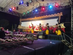 Pagelaran Wayang Kulit di Desa Ampelgading